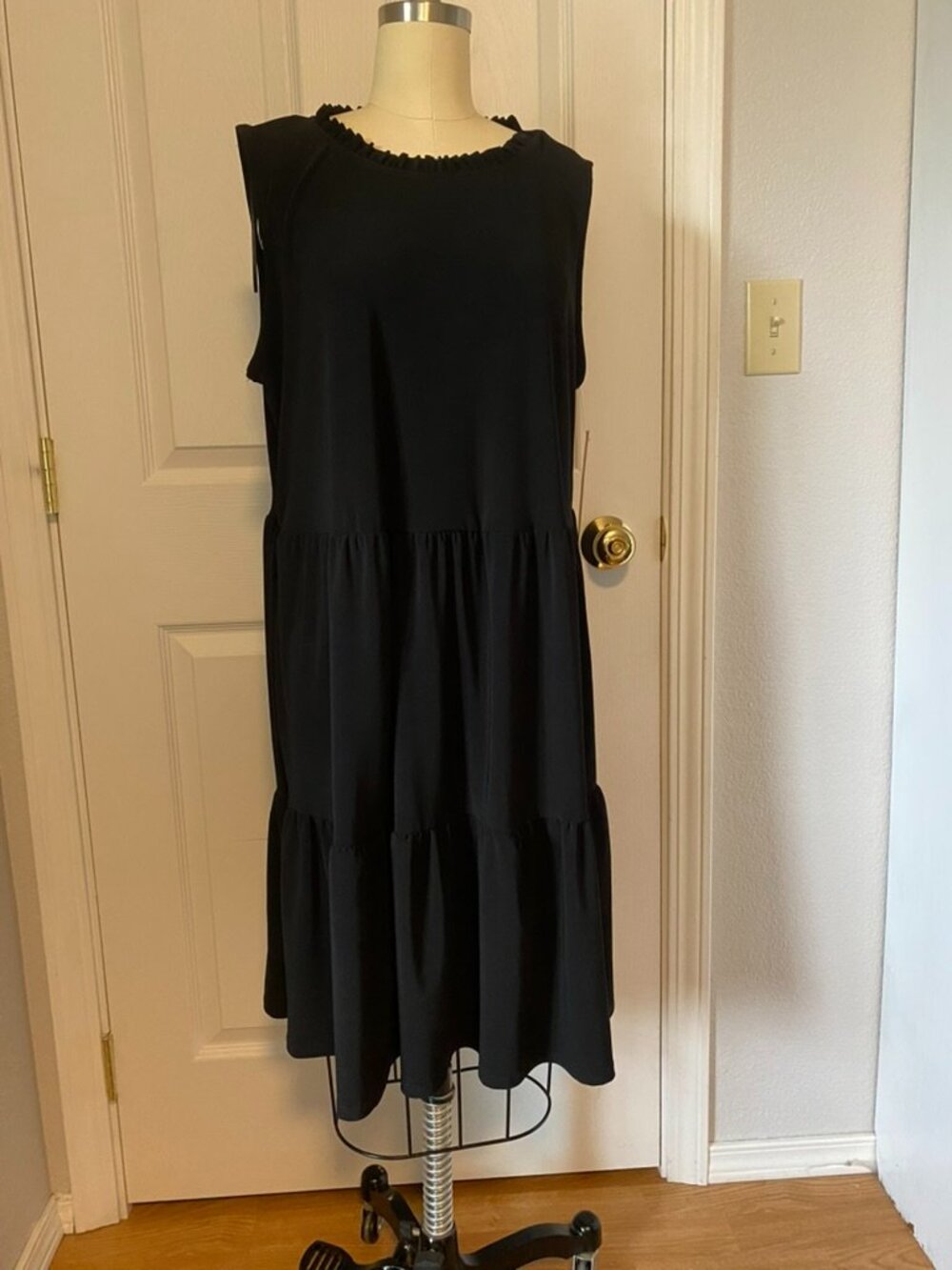 Nicole Miller Tiered Sun Dress 1X NWT
